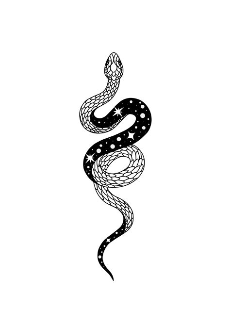 aesthetic snake tattoo drawings.